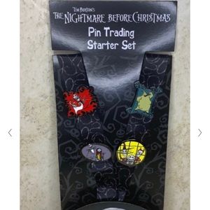 Disney Parks The Nightmare Before Christmas Pin Trading Starter Set
